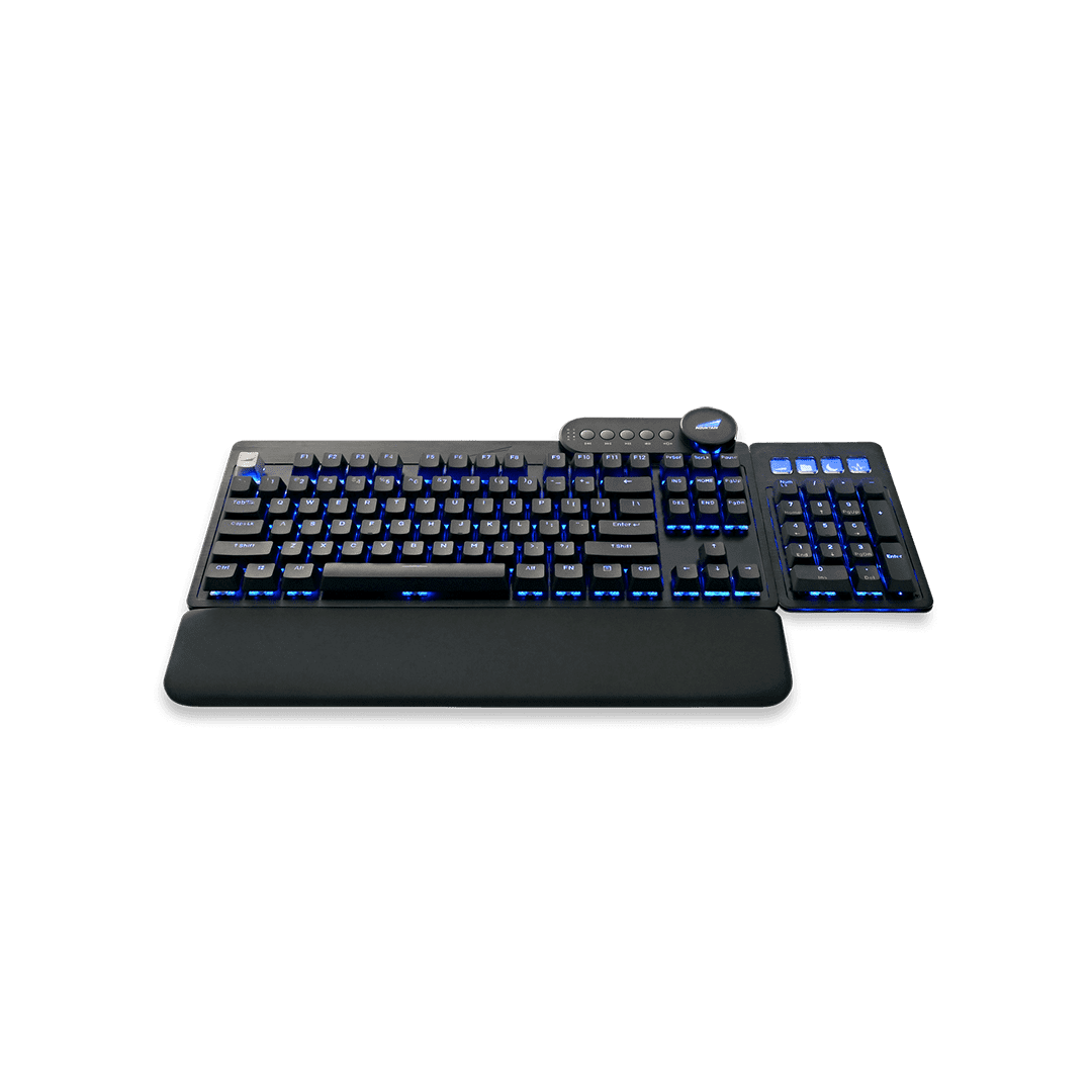 MOUNTAIN Everest Max Gaming Tastatur - MX Speed Silver, ANSI, US-Layout,  grau: Buy Online at Best Price in UAE 